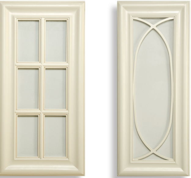 French Cream Glass Doors - Kitchen Cabinet Discounts RTA Cabinets - Kitchen Cabinet Discounts.jpg